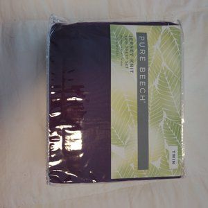 NEW Pure Beech Jersey Knit Twin Sheet Set